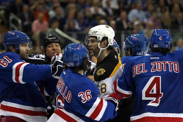 Boston Bruins v New York Rangers - Game Three